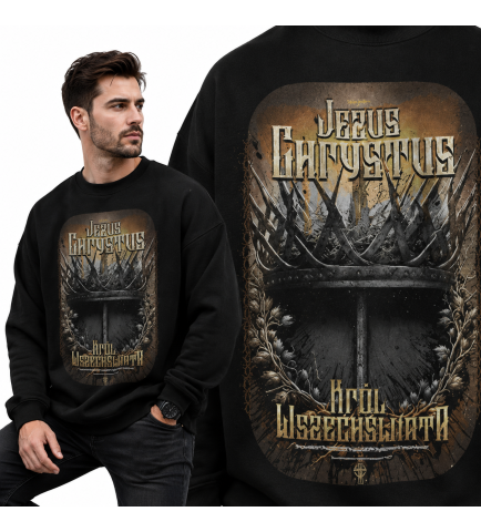 Bluza Chrześcijańska Król Wszechświata